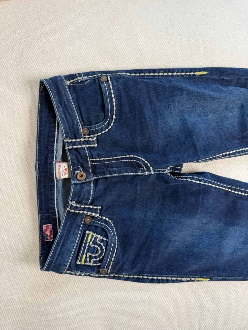 True Religion Women's Dark Indigo Skinny Jeans - Picture 3 of 6